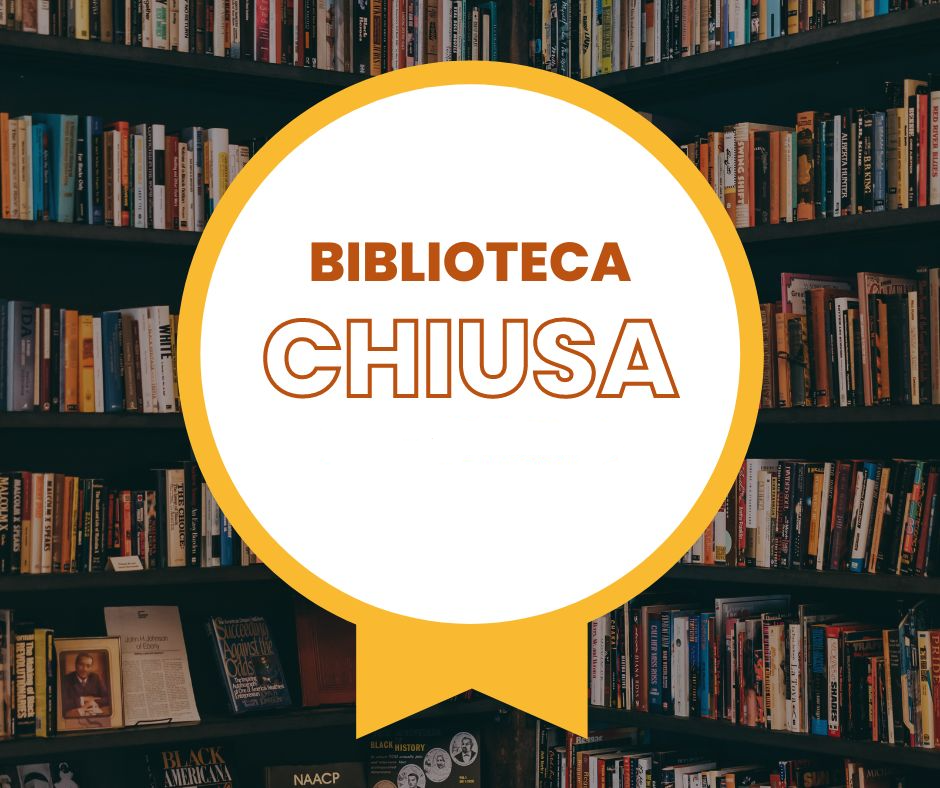 Chiusura Biblioteca dal 23 dicembre al 06 gennaio