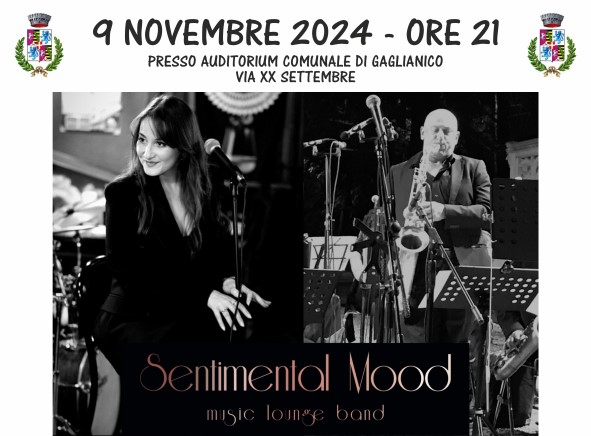 Concerto Sentimental Mood 9 novembre 2024 ore 21.00