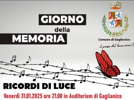 Venerdì 31.01.2025 alle ore 21.00 Auditorium di Gaglianico