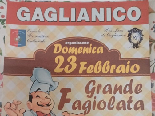 Grande Fagiolata Domenica 23 febbraio 2025